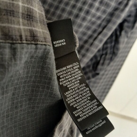 Ralph Lauren Shirt Black Label Button Up Men's Small Plaid Long Sleeve Cotton - Picture 9 of 11